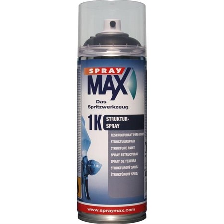 Spraymax Strukturfärg Svart Medium 400ml