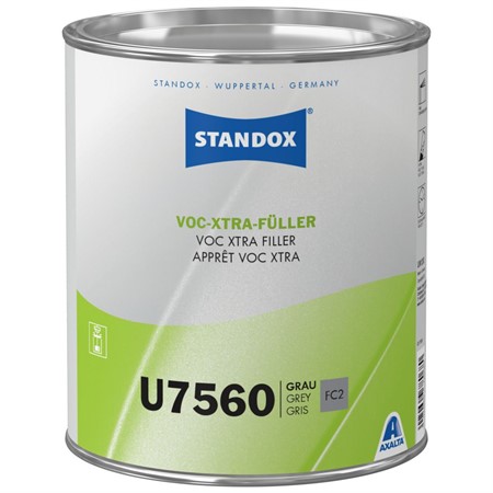 Standox U7560 Voc Xtra Filler Grå 3,5L