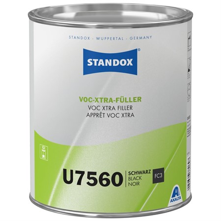 Standox U7560 Voc Xtra Filler Svart 3,5L