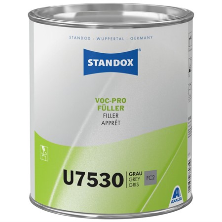 Standox U7530 Voc Pro Fyller Grå 3,5L