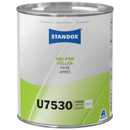 Standox U7530 Voc Pro Fyller Vit 3,5L