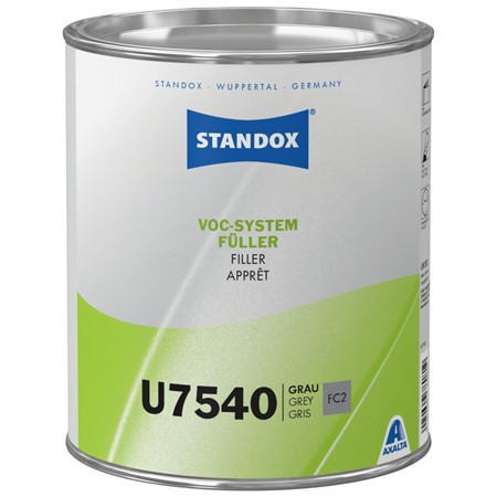 Standox U7540 Voc Systemfyller Grå 3,5L