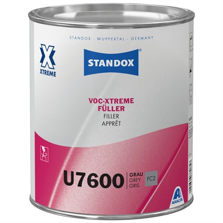 Standox U7600 Voc Xtreme Filler Grå 3,5L