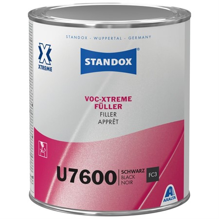 Standox U7600 Voc Xtreme Filler Svart 1L