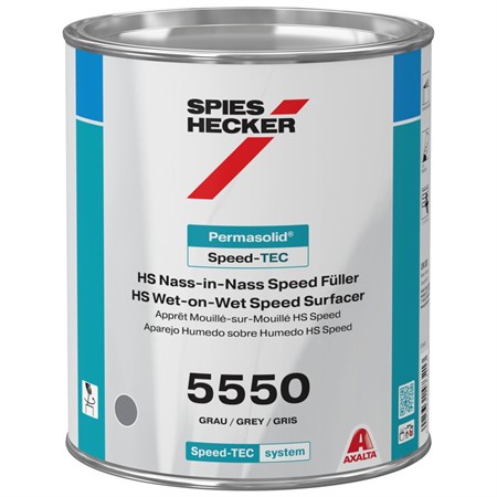 Sh 5550 HS Speed Surfacer Wet-on-Wet Grå 3,5L