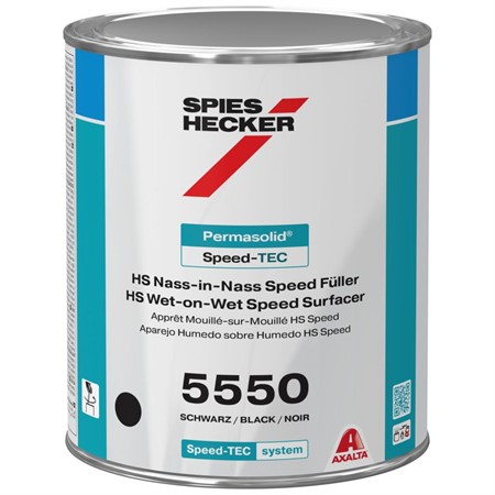 Sh 5550 HS Speed Surfacer Wet-on-Wet Svart 1L