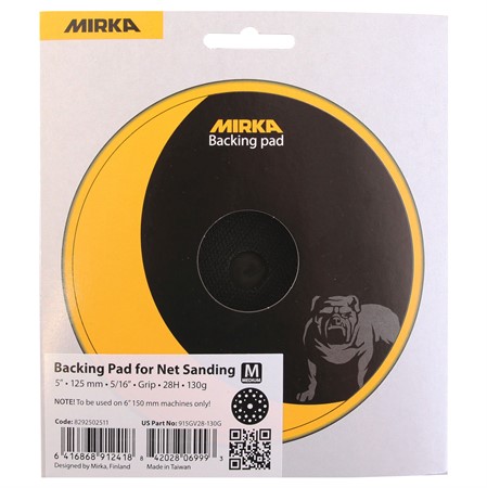 Mirka U-Platta 125mm 28H Grip